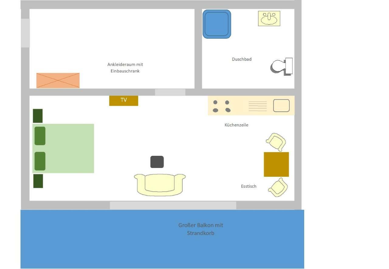 גלווה Appartements Fischerhus מראה חיצוני תמונה